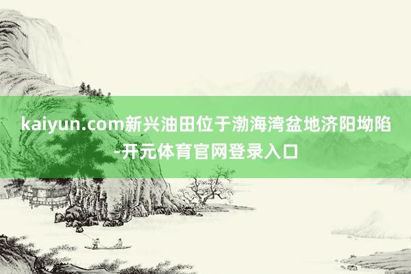 kaiyun.com新兴油田位于渤海湾盆地济阳坳陷-开元体育官网登录入口